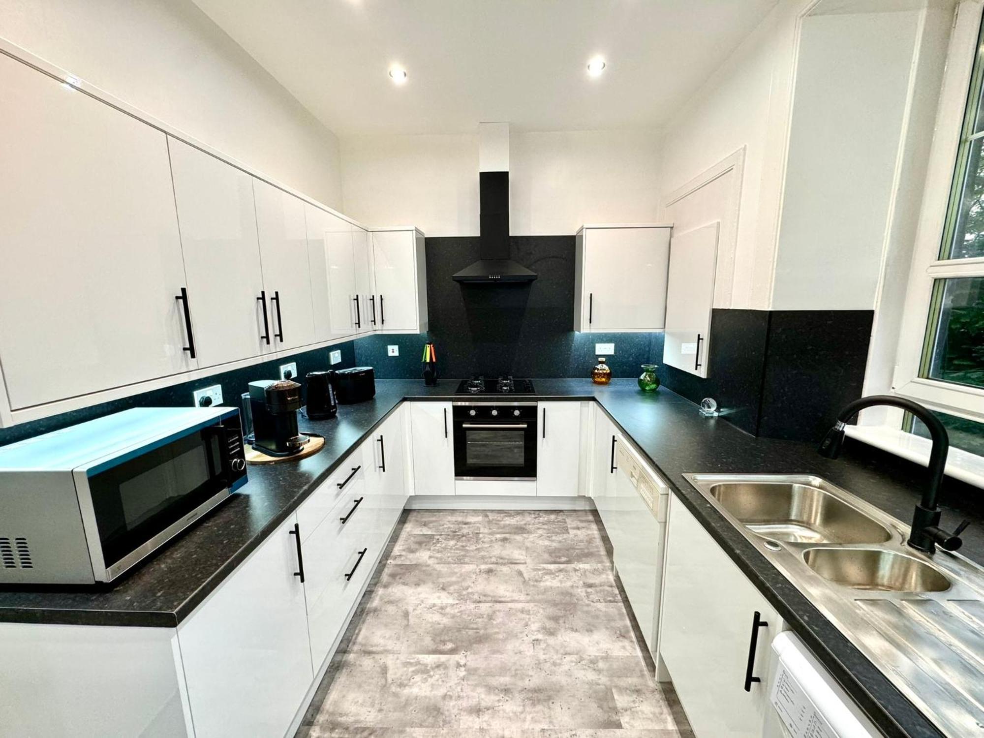 Georgian Luxury Apartment - Superfast Wifi - Parking Available Единбург Екстериор снимка